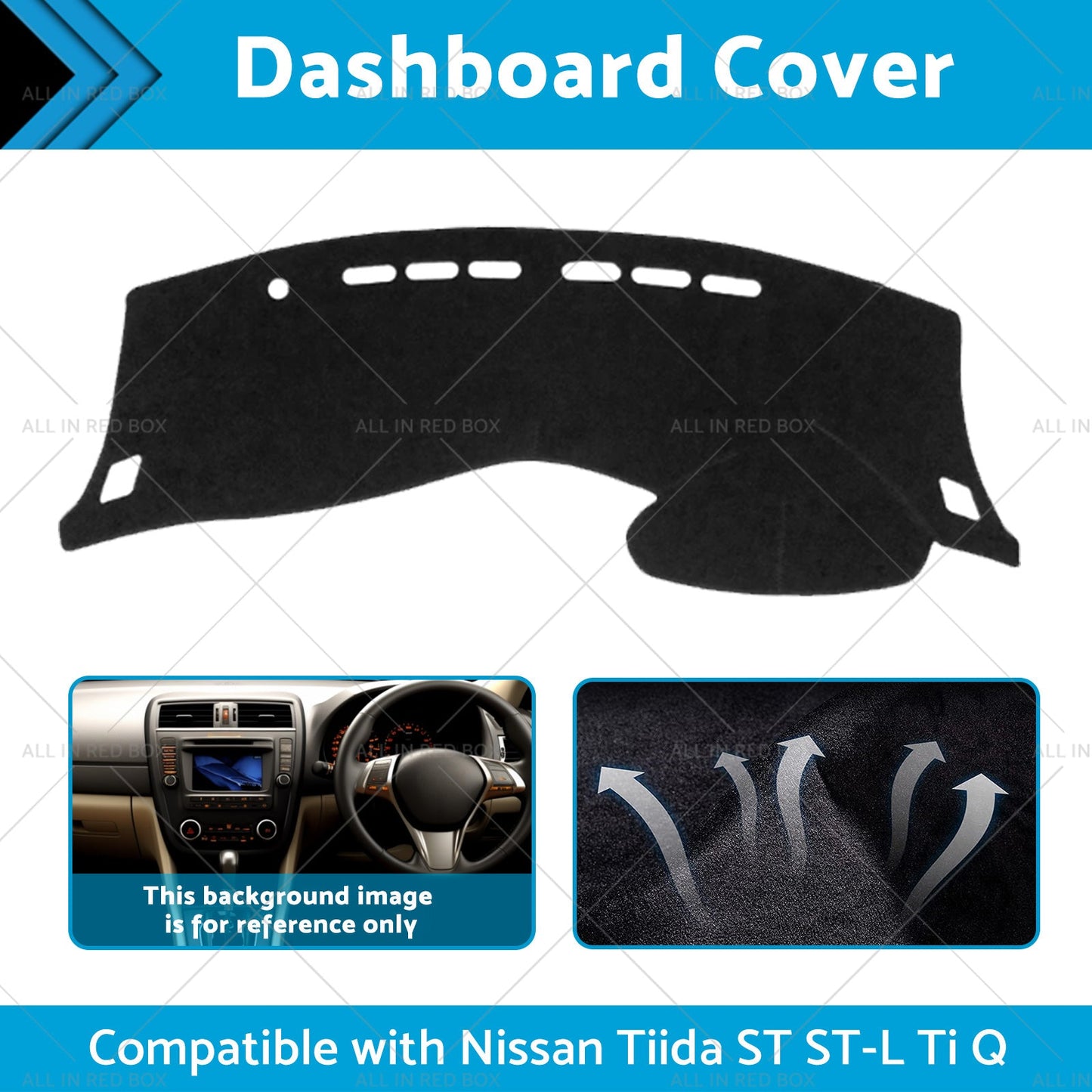 Dash Cover Mat Dashboard Pat Suitable For Nissan Tiida C12 13-23 Dashboard Pad-1