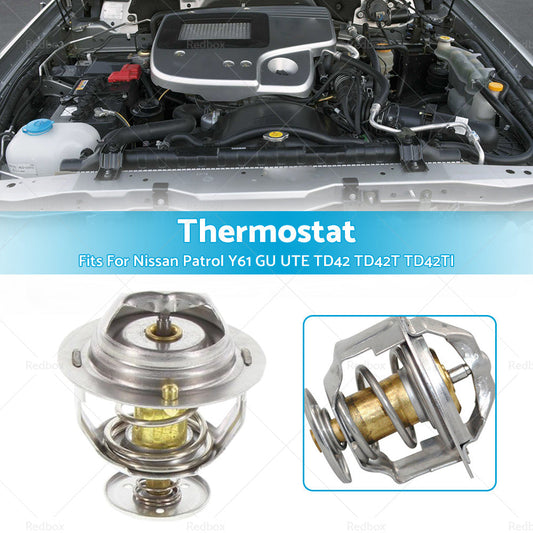Thermostat For Nissan Patrol Y61 GU UTE TD42 TD42T TD42TI Diesel Engine 98-12-0