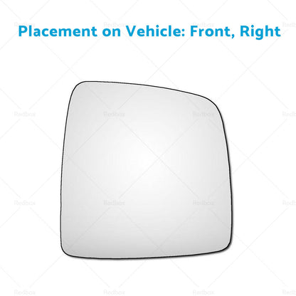 Front Right Driver Side Mirror Glass Fits For Hyundai iMax iLoad TQ 2008-Onward