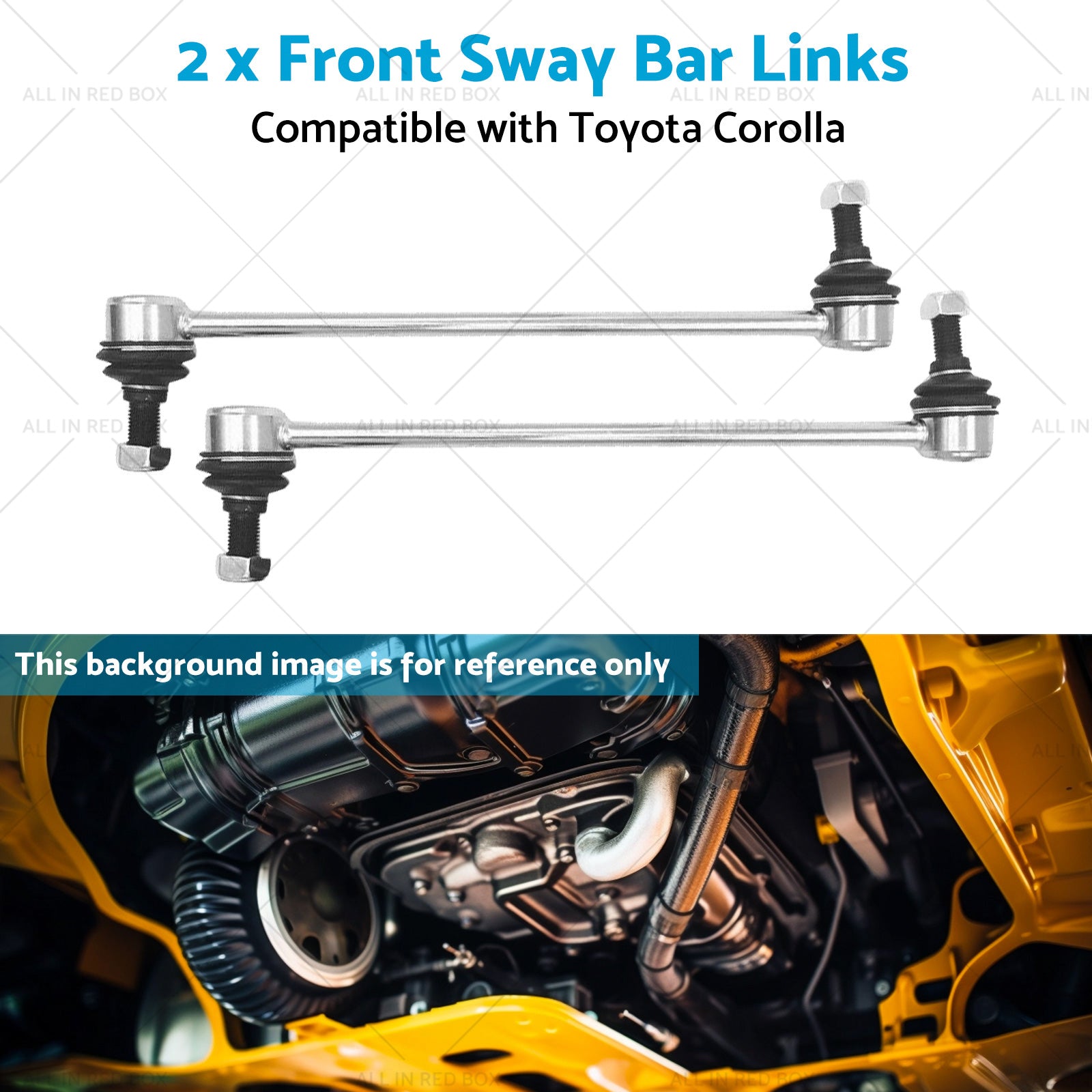 Pair Front Sway Bar Links Suitable for Toyota Corolla ZZE122R 1. 8i 2001-2007-4