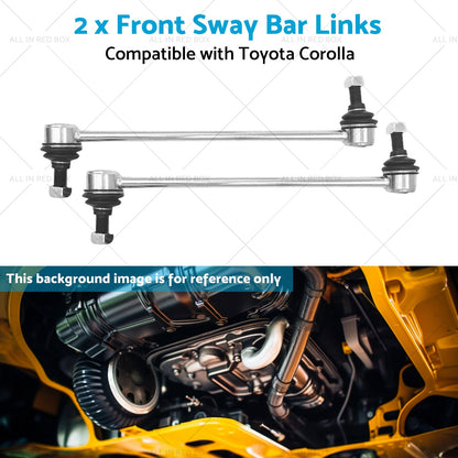 Pair Front Sway Bar Links Suitable for Toyota Corolla ZZE122R 1. 8i 2001-2007-4