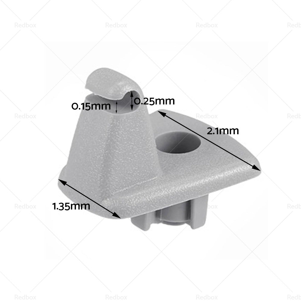 4xSuitable For Chrysler 300 Sunvisor Sun Visor Support Clip Kit 05-071EJ51BD1AA-3