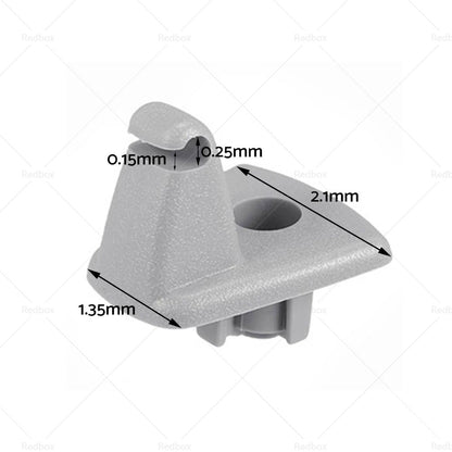 4xSuitable For Chrysler 300 Sunvisor Sun Visor Support Clip Kit 05-071EJ51BD1AA-3