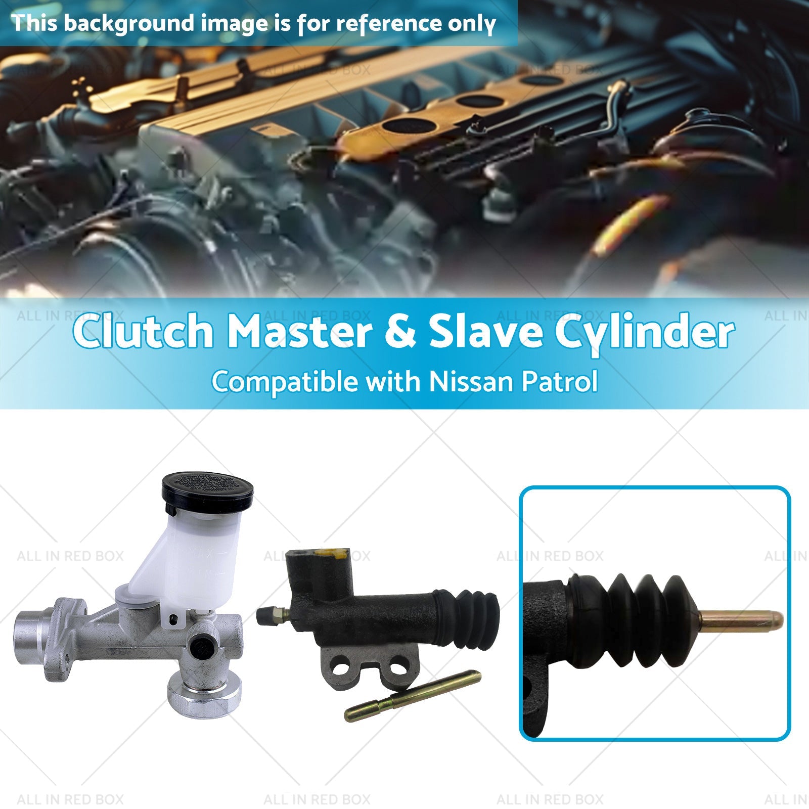 Clutch Slave  and  Master  and  Booster Cylinder Suitablefor Nissan Patrol GU Y61 4. 2L-2