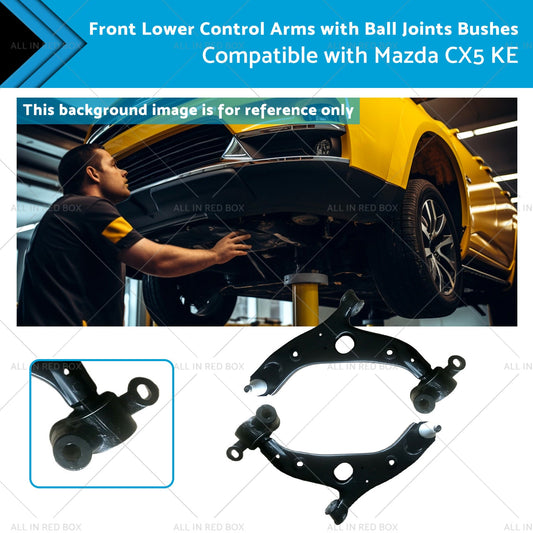 Front Lower Control Arms with Ball Joints for Mazda CX-5 KE 2012-2017
