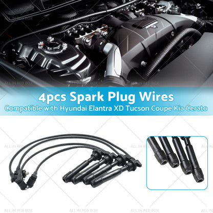 Spark Plug Wire Ignition Lead Suitable for Hyundai Elantra Tucson Coupe Cerato-2