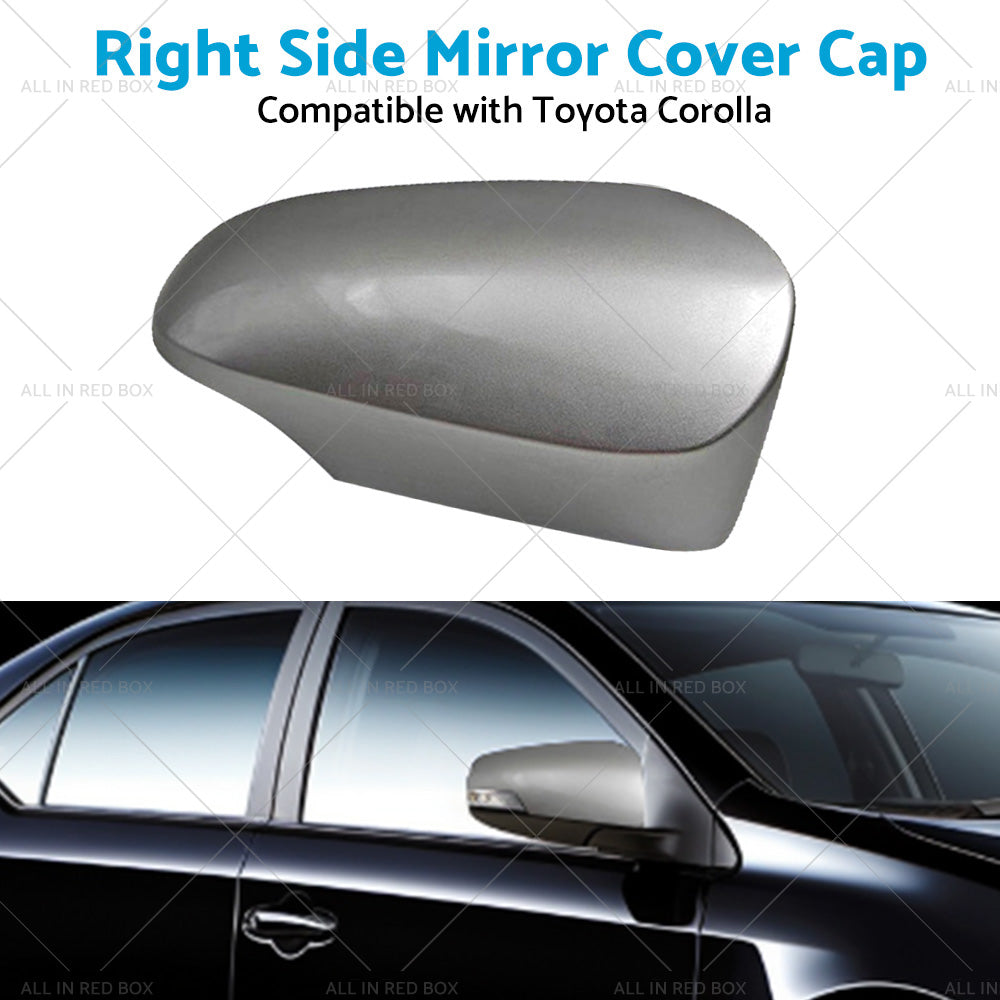Right Mirror Cover Cap Suitable for Toyota Corolla 12-18 Silver 1F7 RH Side-3