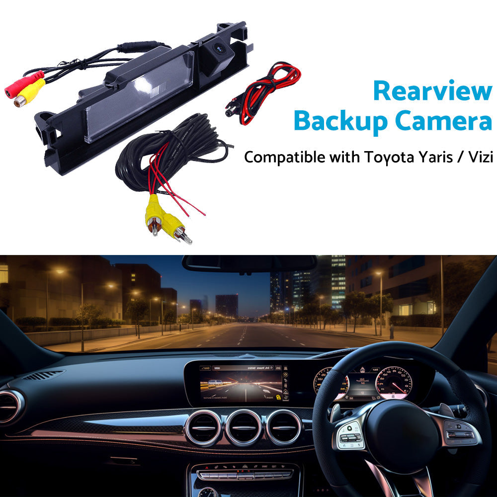Car Reverse Rear View Backup Camera Suitable for Toyota Yaris Vizi 2006-2012-3