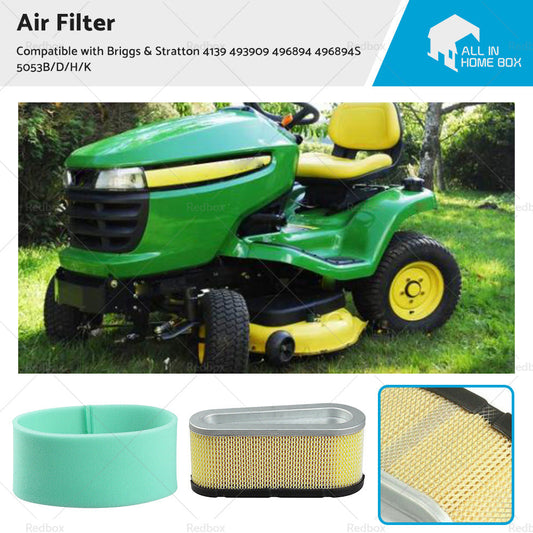 Air Filter Suitable For Briggs  and  Stratton 4139 493909 496894 496894S 5053B or D or H or K-0