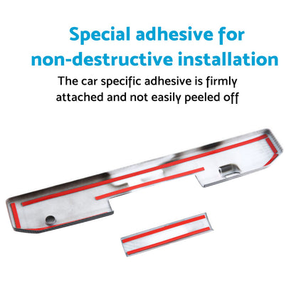 Front Mirror & Rear Door Handle Bowl Cover Suitable For Mitsubishi Triton 23-25-2