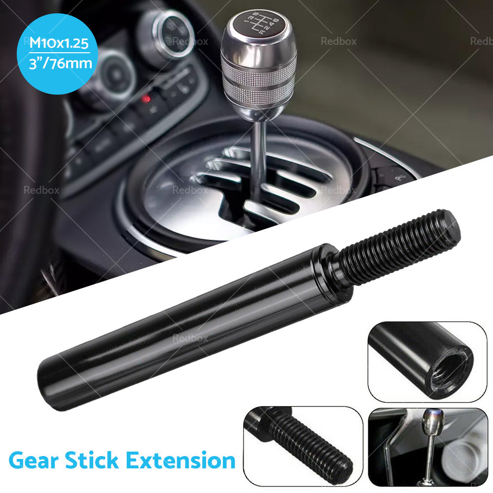 76mm Manual Gear Shifter Shift Knob Extension M10x1. 25mm For Nissan Patrol GQ GU-1