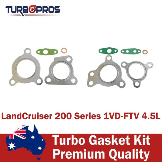 Premium Turbocharger Gasket Kit for Toyota Landcruiser 200Series 1VD-FTV V8 4.5L