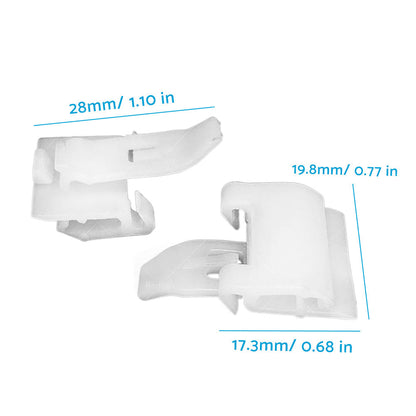 10x Window Weatherstrip Exterior Clip Suitable For Toyota LandCruiser 60 70-2