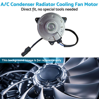 A/C Condenser Radiator Cooling Fan Motor Suitable For Honda Accord 19030-R40-A01-3