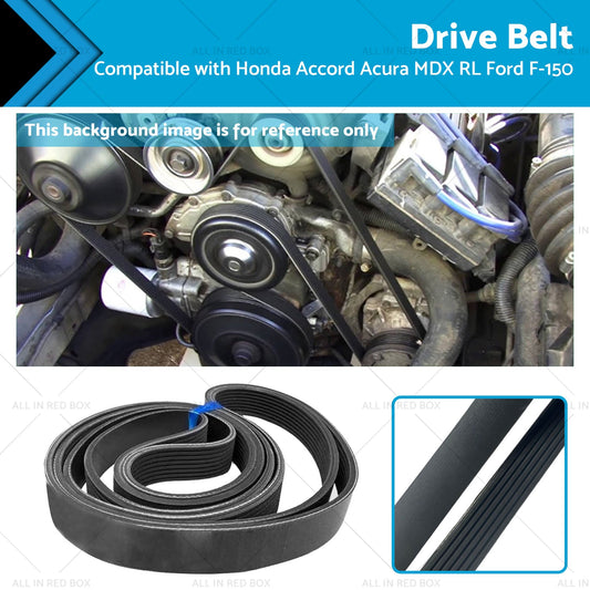Drive Belt for Ford Mustang, Honda Acura TL MDX RL 3.7L 1998-2015