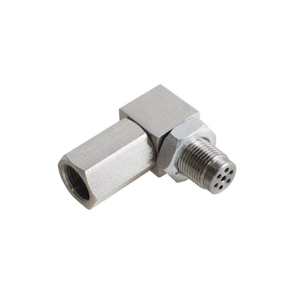 90 Degree Oxygen O2 Sensor Spacer Adapter CEL Eliminator Mini Cat Catalytic Converter-3