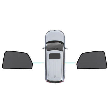 Magnetic Mesh Sun Blind Shades Suitable for Audi Q5 FY 2017-2025 On Front Rear-2
