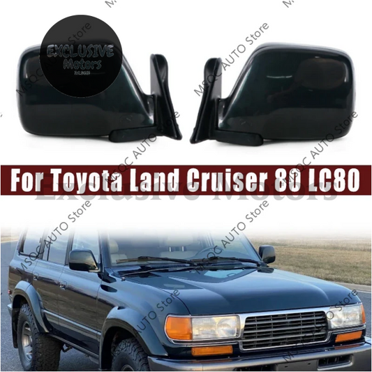 Door Mirrors (Pair) For Toyota Land Cruiser 80 Lc80 (1992-1997)