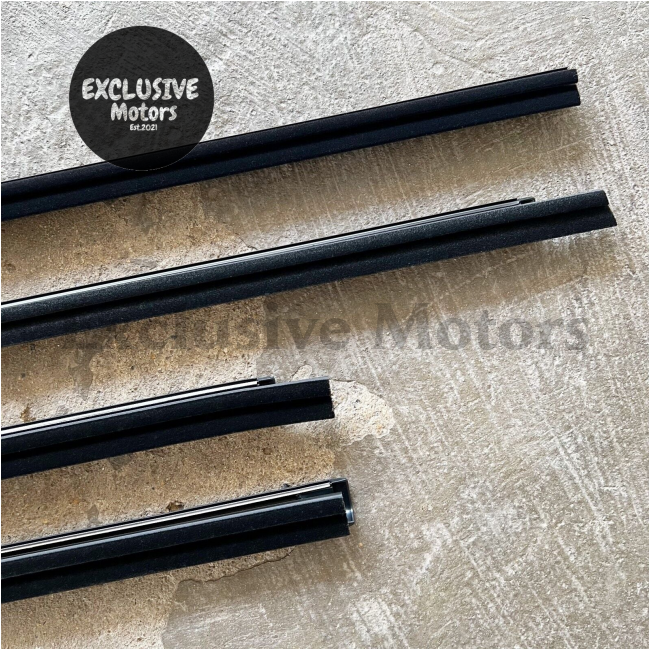 Door Belt Line Weatherstrip Rubber Seal (x4) for Nissan Navara D40(2005-2014)