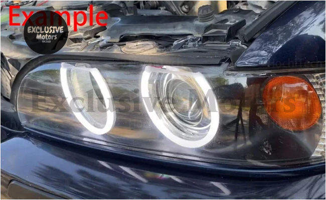 Dual Color Led Angel Eyes For Toyota Camry Xv40 06-09