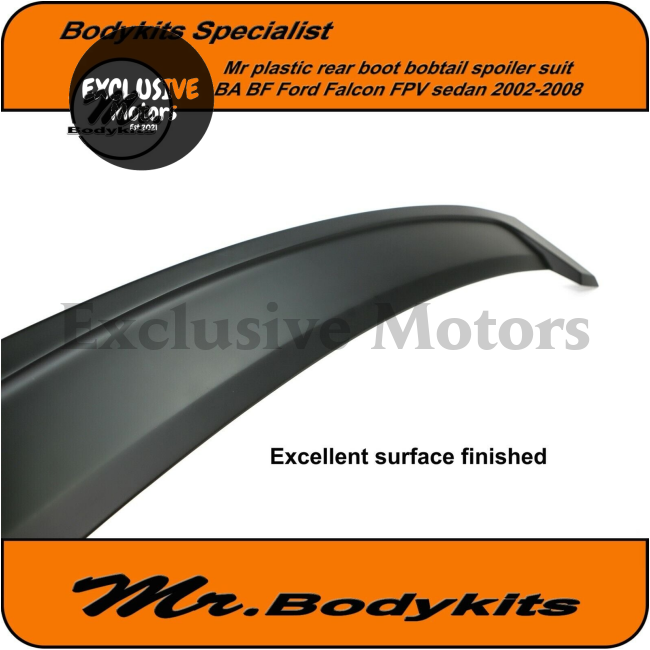 Boot Duck Tail Spoiler Wing for Ford Falcon FPV BA/BF (2002-2008)