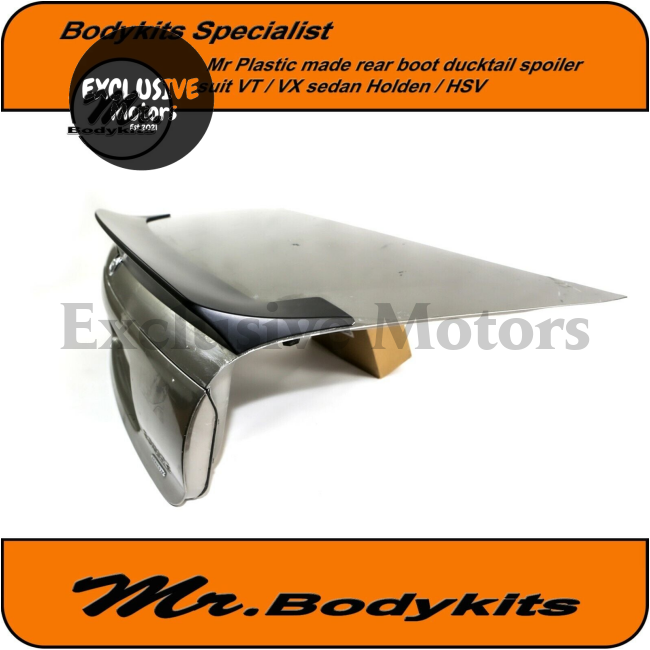 Rear Boot Ducktail Spoiler Wing for Holden VT, VX Sedan (1997-2002)