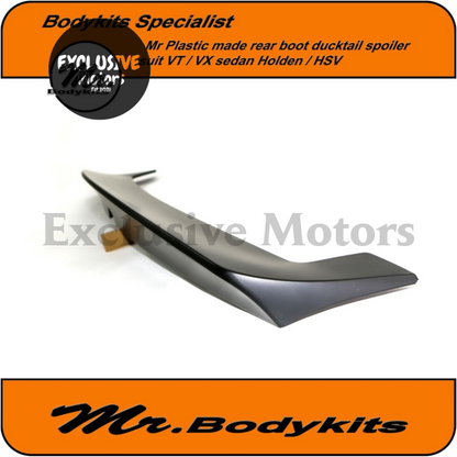 Rear Boot Ducktail Spoiler Wing for Holden VT, VX Sedan (1997-2002)