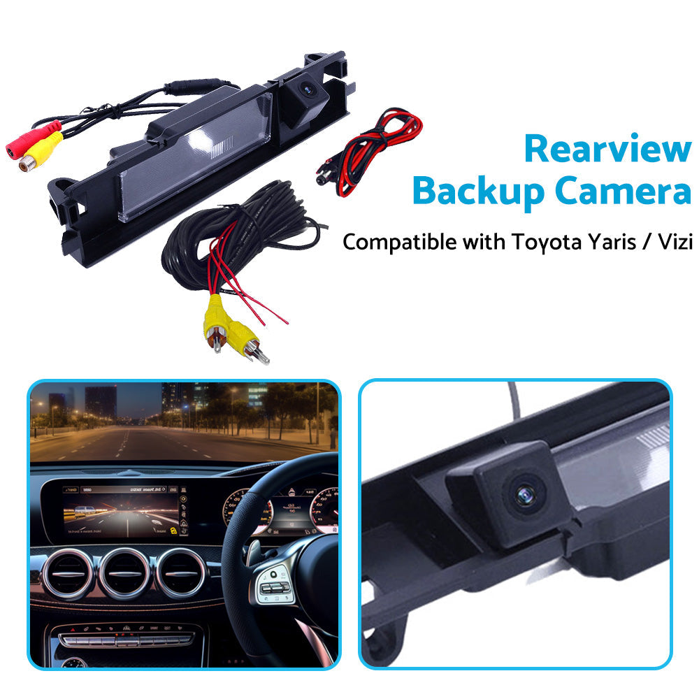 Car Reverse Rear View Backup Camera Suitable for Toyota Yaris Vizi 2006-2012-4