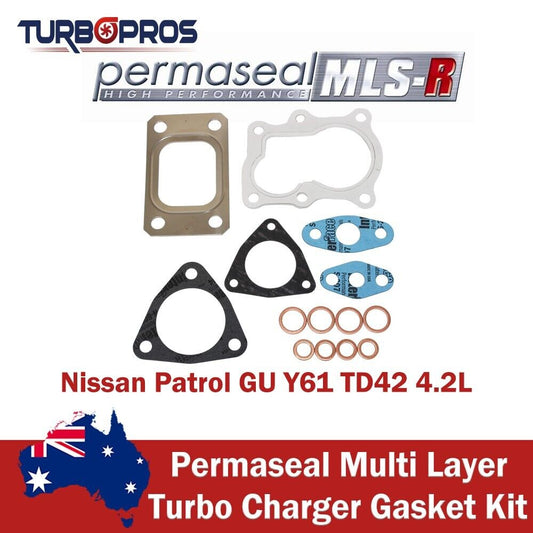Permaseal MLS-R Turbo Charger Gasket Kit for Nissan Patrol GU Y61 TD42 4.2L