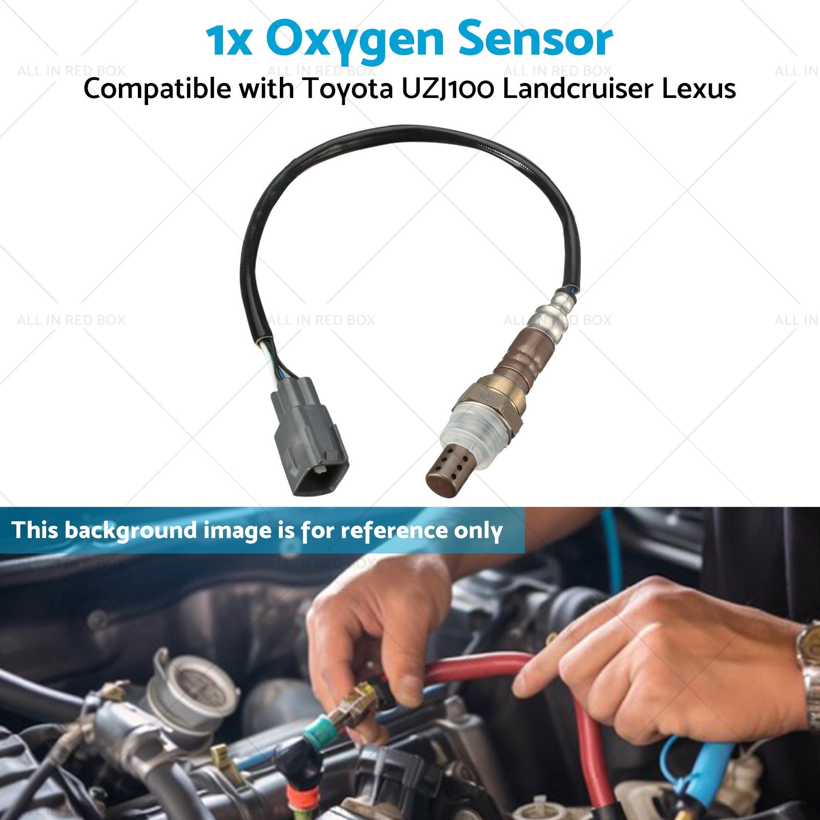 Oxygen Sensor Suitable for Toyota UZJ100 Landcruiser UZJ100 Pre-Cat Lexus LX470-4