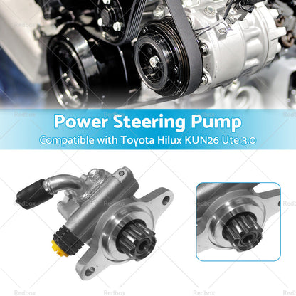 Power Steering Pump Suitable for Hilux KUN16R KUN26R 3. 0L 1KD-FTV Turbo Diesel-4
