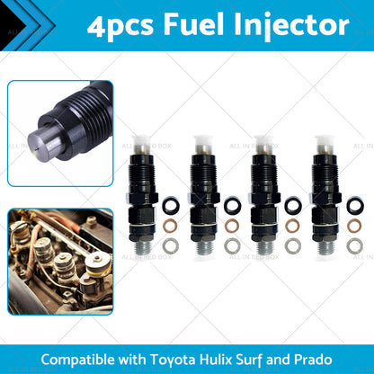 Diesel Fuel Injector Suitable for Toyota Hilux Surf Prado 1KZ-TE 3L 23600-69165-1