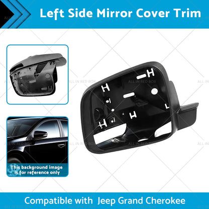 Left Side Mirror Cover Trim Frame Suitable for Jeep Grand CherokeeWK 2010-on-1