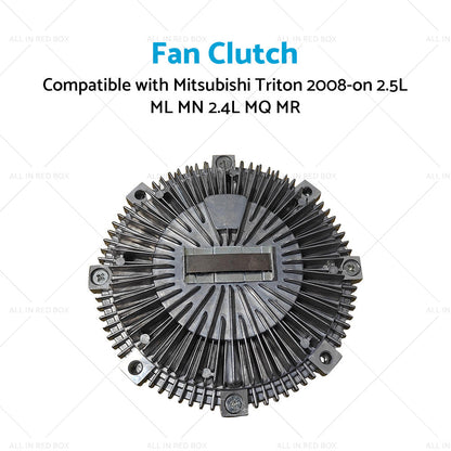 Fan Clutch 115839 Suitable For Mitsubishi Triton 2008-on 2. 5L ML MN 2. 4L MQ MR-1