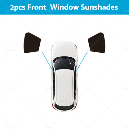 Magnetic Car Window Sun Blind Shade Mesh for Mazda CX-8 CX8 2018-2023 Sunshade-4