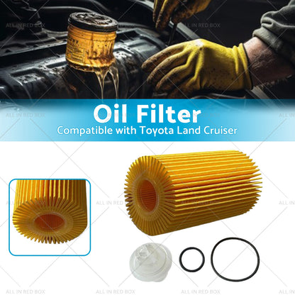 Oil Filter Suitable for Toyota Land Cruiser 200 Series 4. 5 Diesel V8 R2651P-2