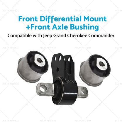Front Differential Diff Mount Bush Suitable for Jeep Grand Cherokee WH Commander-3