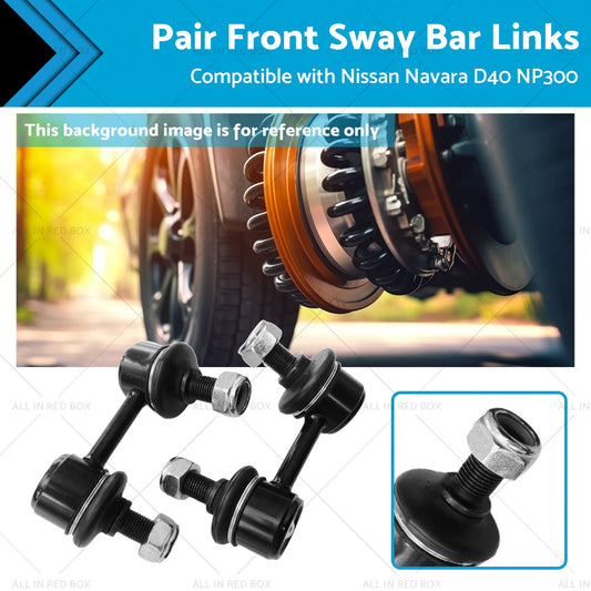 Front Sway Bar Links Suitable for Nissan Navara D40 Pathfinder R51 NP300 05-15-0