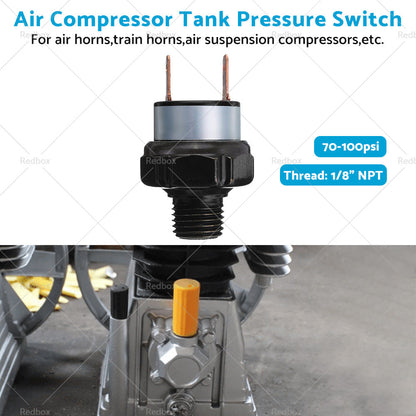 1 8inch NPT Air Compressor Tank Pressure Control Switch 70psi ON 100psi OFF 12V 24V-2