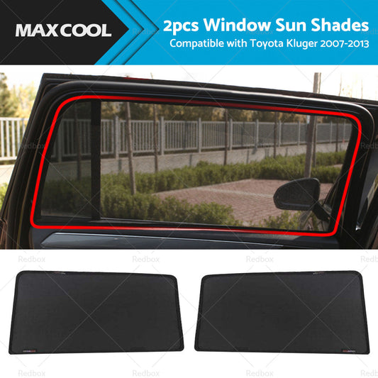 Magnetic Window Sun Shades Suitable For Toyota Kluger 2007-2013 Rear Sun Shades-0