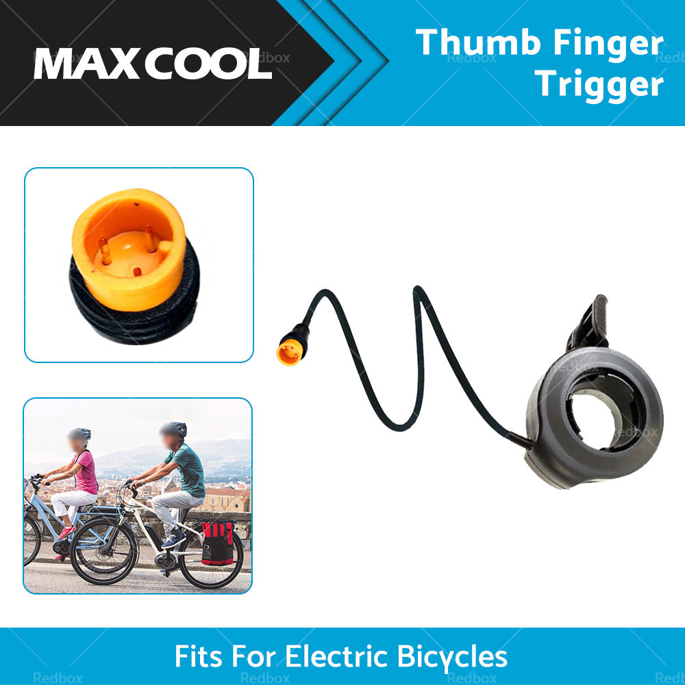 1 Pc Waterproof Thumb Finger Trigger Throttle For Electric Bike Ebike Scooter AU-2