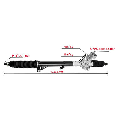 Power Steering Rack Suitable for Ford Territory 2004-16 SZ SX SY RWD AWD 4.0 2.7-4