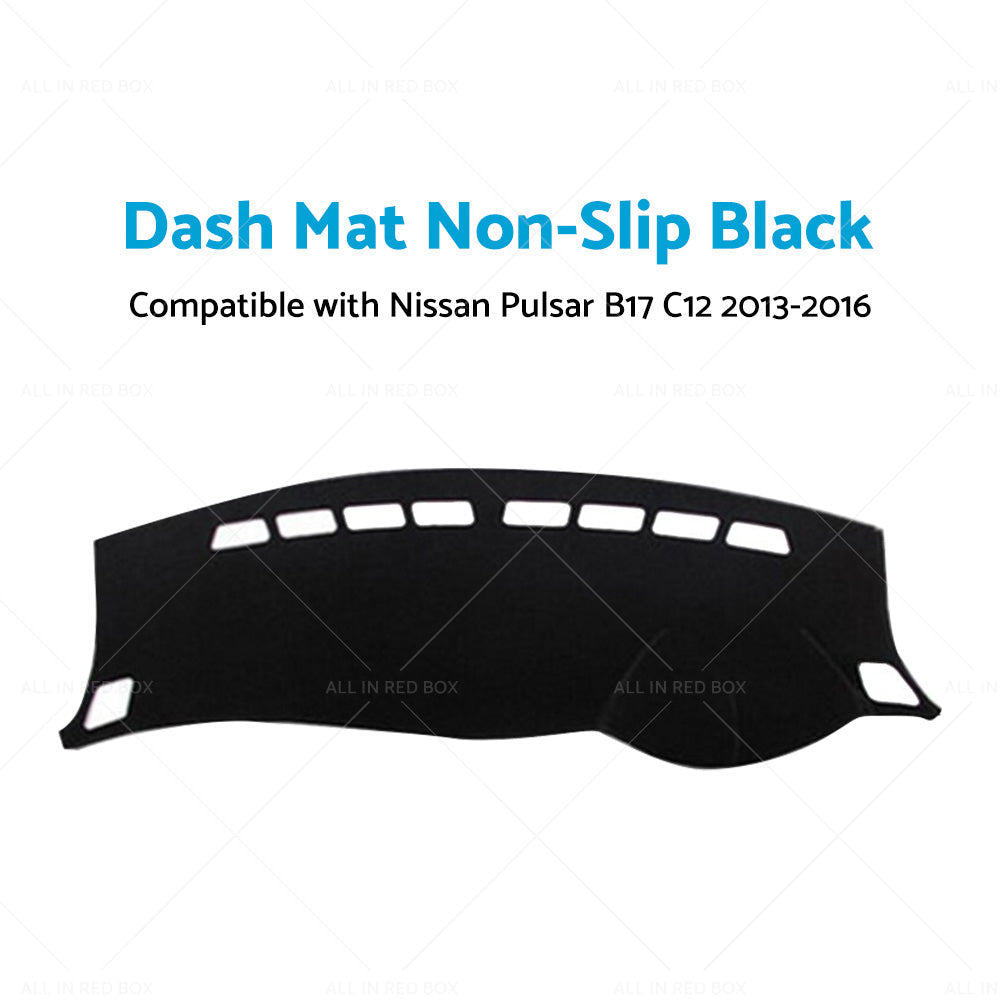 Non-Slip Dash Mat Suitable For Nissan Pulsar B17 C12 2013-2016 Dashboard Cover-1