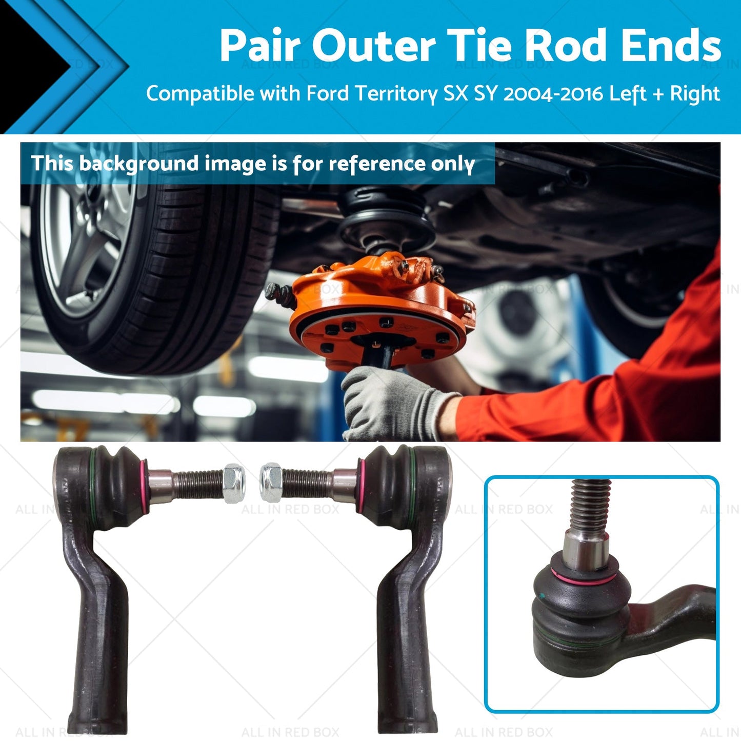 Steering Tie Rod Ends for Ford Territory SX SY 4.0 AWD 2009-2016