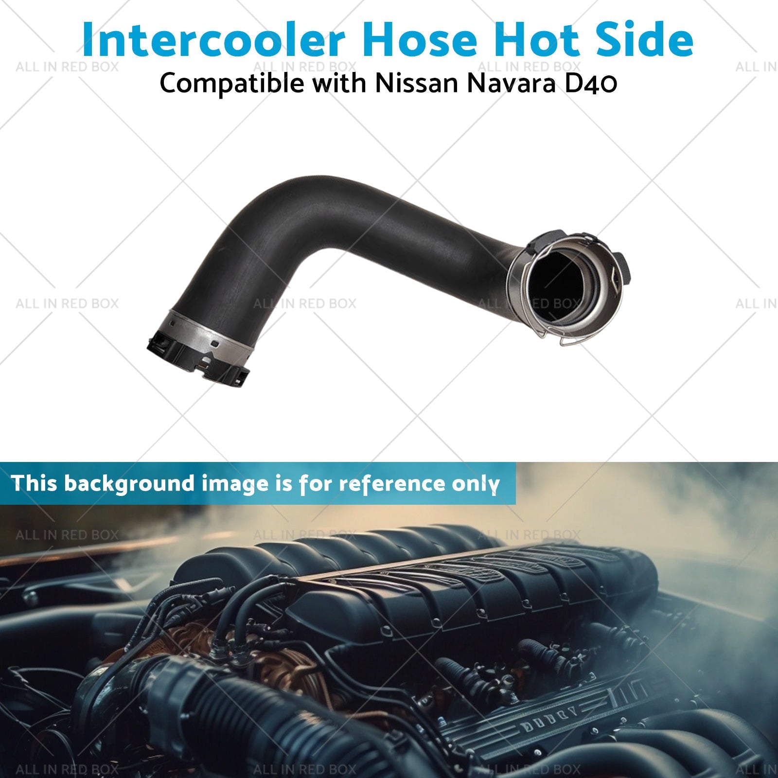 Intercooler Hose Hot Side Suitable for Pathfinder R51 YD25 Nissan Navara D40-4