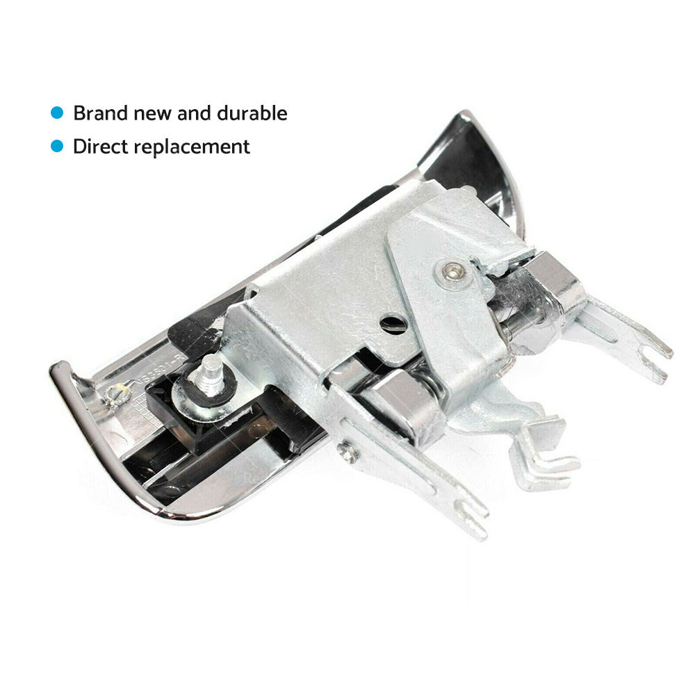 Chrome 1 Pair LHRH REAR Outer Door Handle For Nissan Pathfinder R51 2005~2013-4