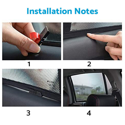 2x Car Window Sun Shades Suitable for Mazda CX-9 CX9 16-25 UVA&UVB Protection-4