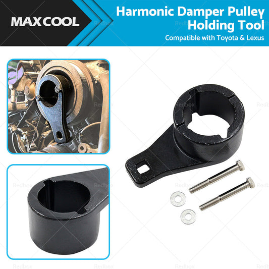 Crankshaft Crank Harmonic Damper Pulley Holding Holder Tool Suitable for Toyota-0