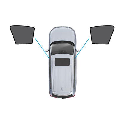 Magnetic Mesh Sun Blind Shades Suitable for Audi A4 Wagon B9 2016+On Front/Rear-2