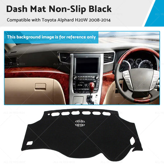 Non-Slip Dash Mat Suitable For Toyota Alphard H20W 2008-2014 Dashboard Cover-0